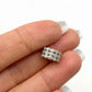 NZGD | 10ct Gold MICHAEL HILL Diamond Lattice Glow Charm