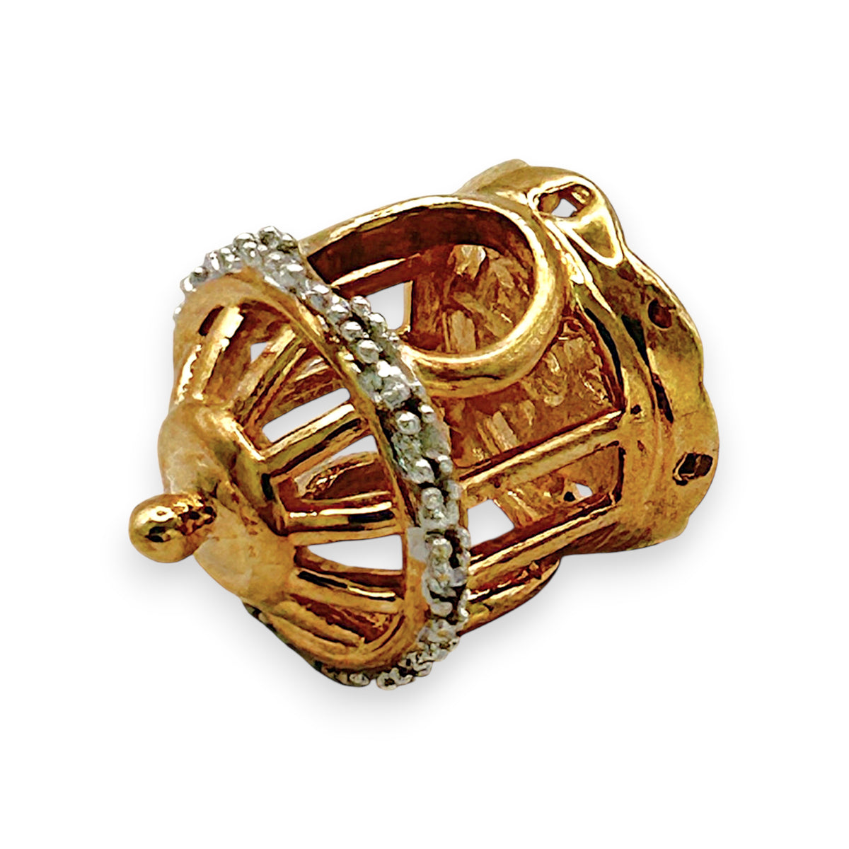 NZGD | 10ct Gold Michael Hill Charm - Birdcage Radiance