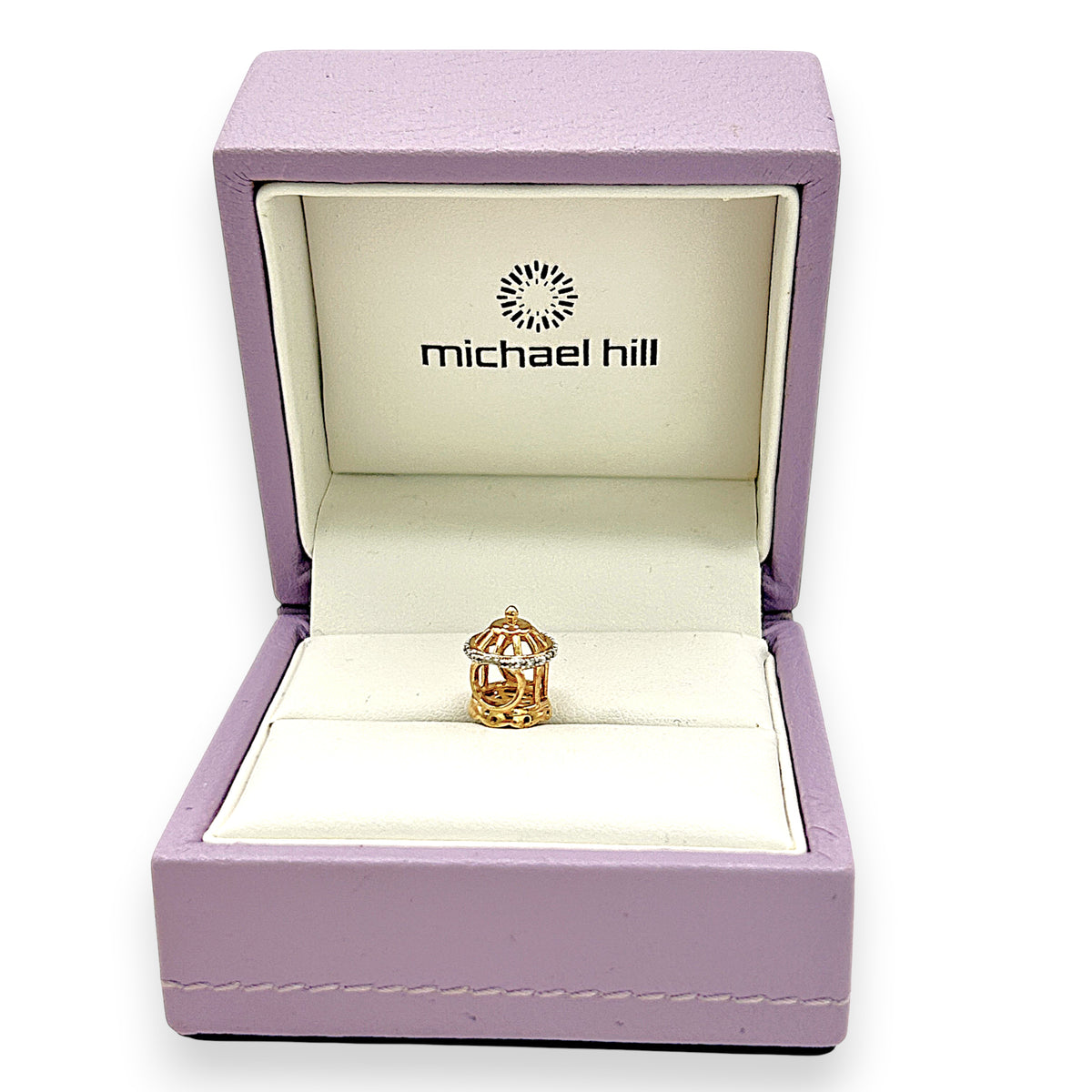 NZGD | 10ct Gold Michael Hill Charm - Birdcage Radiance