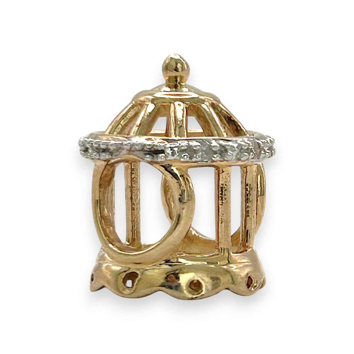 NZGD | 10ct Gold Michael Hill Charm - Birdcage Radiance