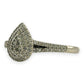 NZGD | 10ct Gold Teardrop Cluster Royale Ring Size U