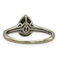 NZGD | 10ct Gold Teardrop Cluster Royale Ring Size U