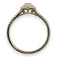 NZGD | 10ct Gold Teardrop Cluster Royale Ring Size U
