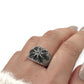 NZGD | 10ct Gold Celestial Frost Bloom Ring Valuation $3,500