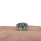 NZGD | 10ct Gold Celestial Frost Bloom Ring Valuation $3,500