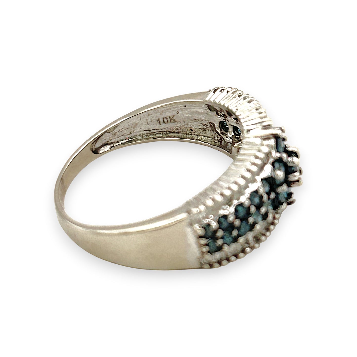 NZGD | 10ct Gold Glacier‑Light Elegance Ring Valuation $3,700