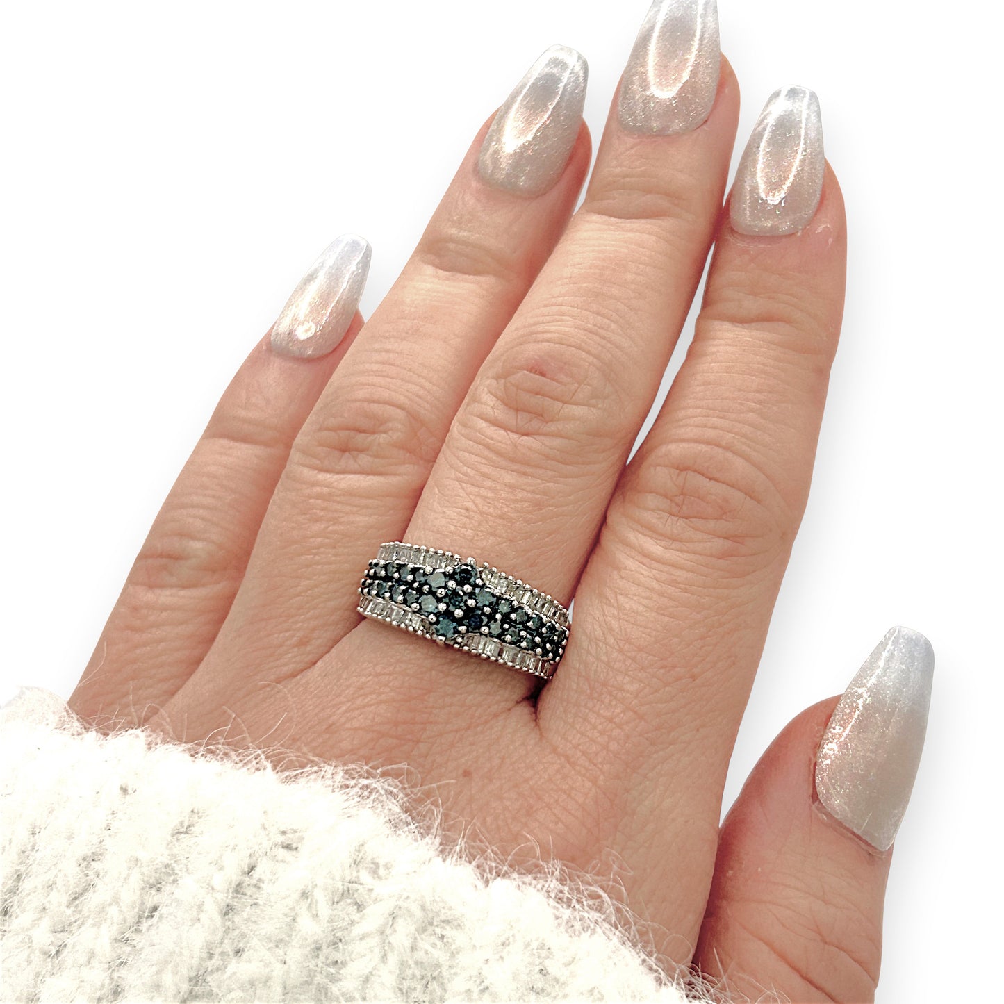 NZGD | 10ct Gold Glacier‑Light Elegance Ring Valuation $3,700