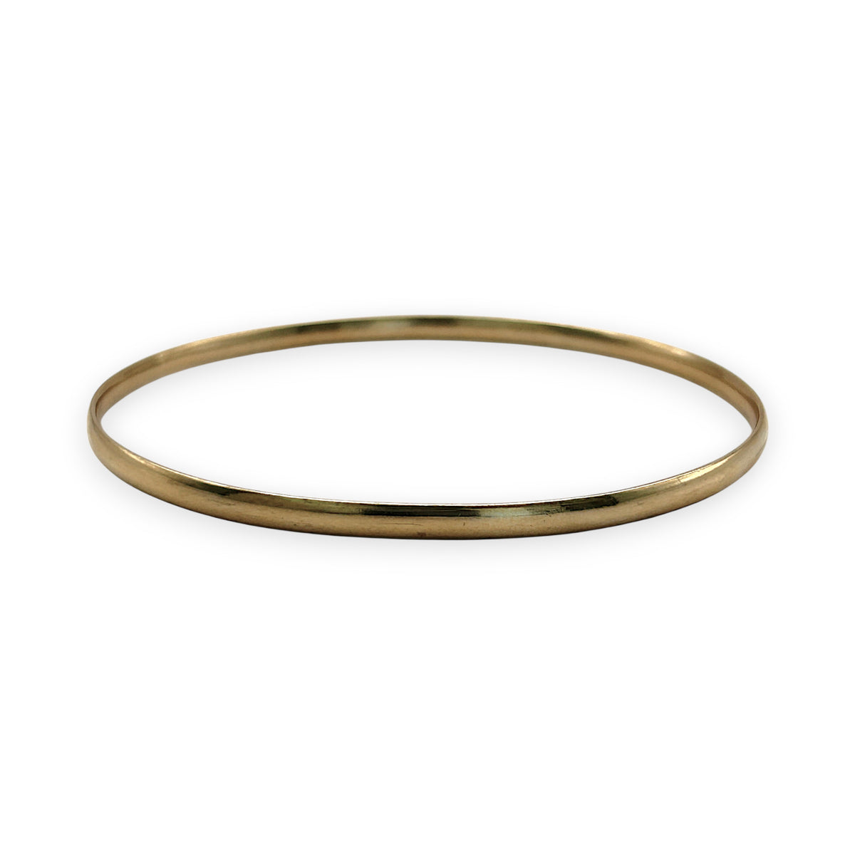 NZGD | 9ct Gold Sienna Flow Bangle 63.3mm