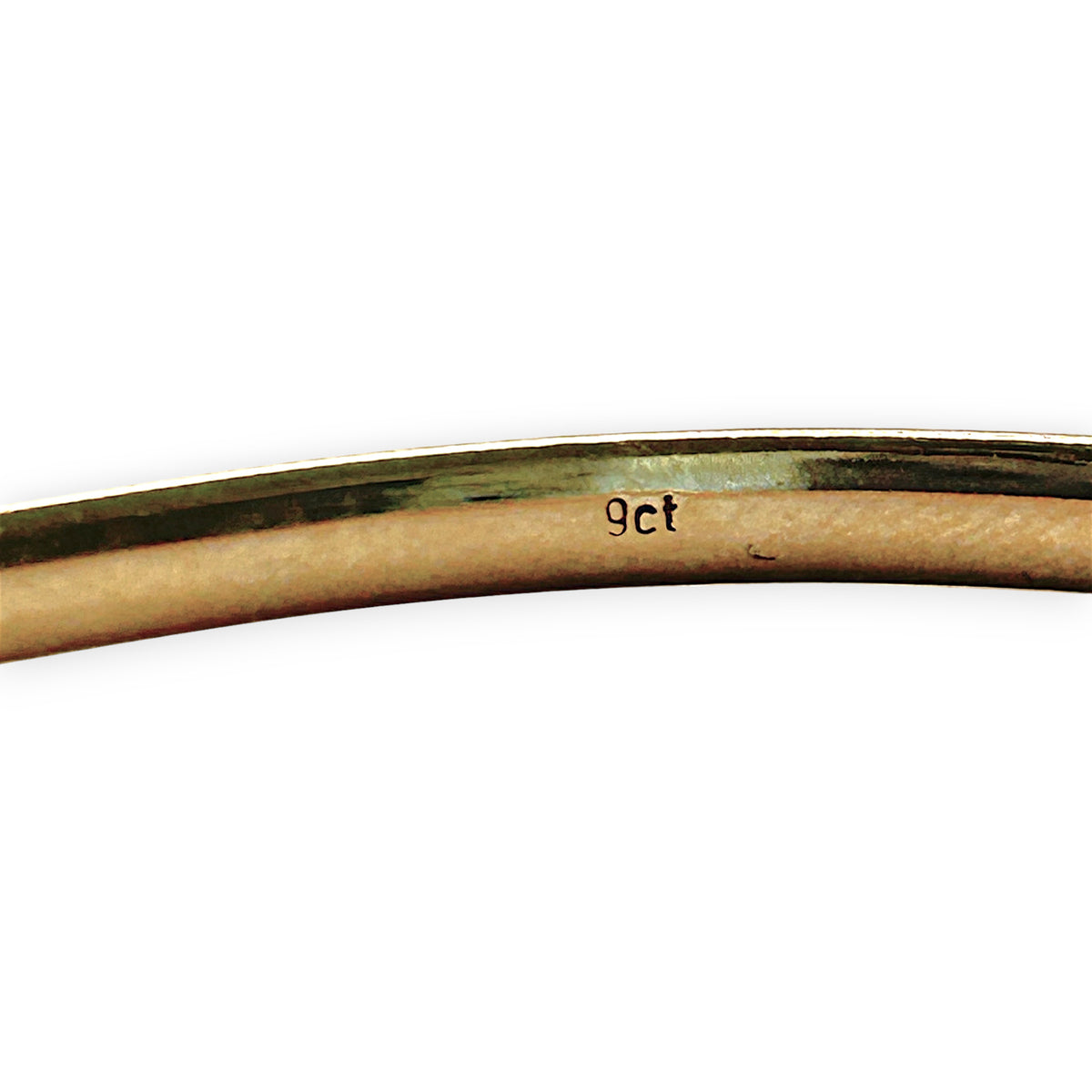 NZGD | 9ct Gold Sienna Flow Bangle 63.3mm