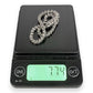 NZGD | 9ct White Gold Luminous Grace Tennis Bracelet 19cm