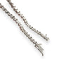 NZGD | 9ct White Gold Luminous Grace Tennis Bracelet 19cm