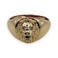 NZGD | 9ct Gold PROUDS Lion Head Signet Ring Size Y ½