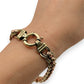 NZGD | 9ct R/Y Gold Aurora Rollo Curb Bracelet Valuation $10,500