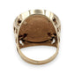 NZGD | 22ct 1911 Full Sovereign in 9ct Gold Majestic Heritage Ring Size S