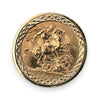 NZGD | 22ct 1911 Full Sovereign in 9ct Gold Majestic Heritage Ring Size S