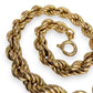 NZGD | 9ct Gold Classic Rope Grace Bracelet 19cm