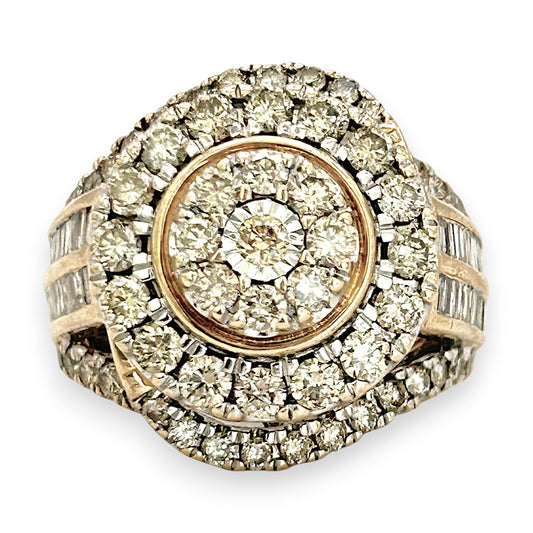 NZGD | 9ct Gold Majestic Diamond Constellation Ring Valuation $9,400
