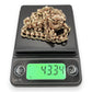 NZGD | 9ct Y/R Gold PROUDS Dual‑Tone Rollo Chain 44cm