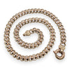 NZGD | 9ct Y/R Gold PROUDS Dual‑Tone Rollo Chain 44cm