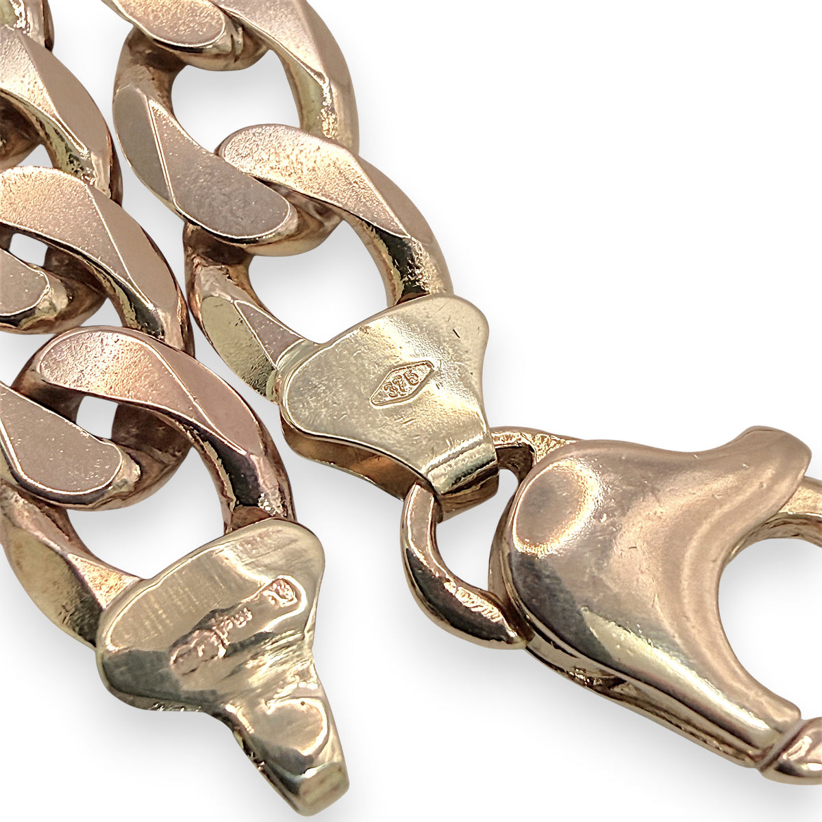 NZGD | 9ct Gold UNOAERRE Italian Curb Chain 56cm