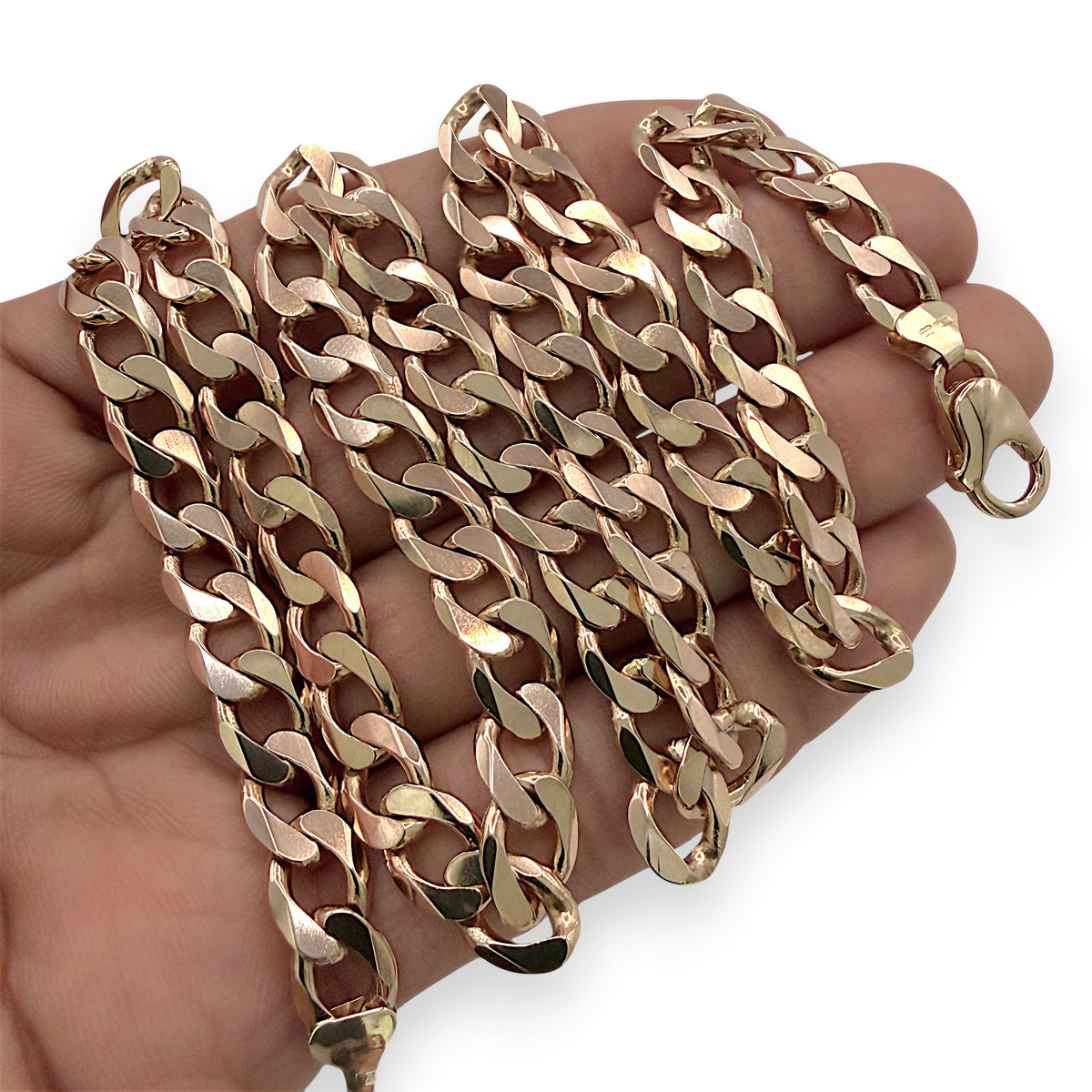 NZGD | 9ct Gold UNOAERRE Italian Curb Chain 56cm