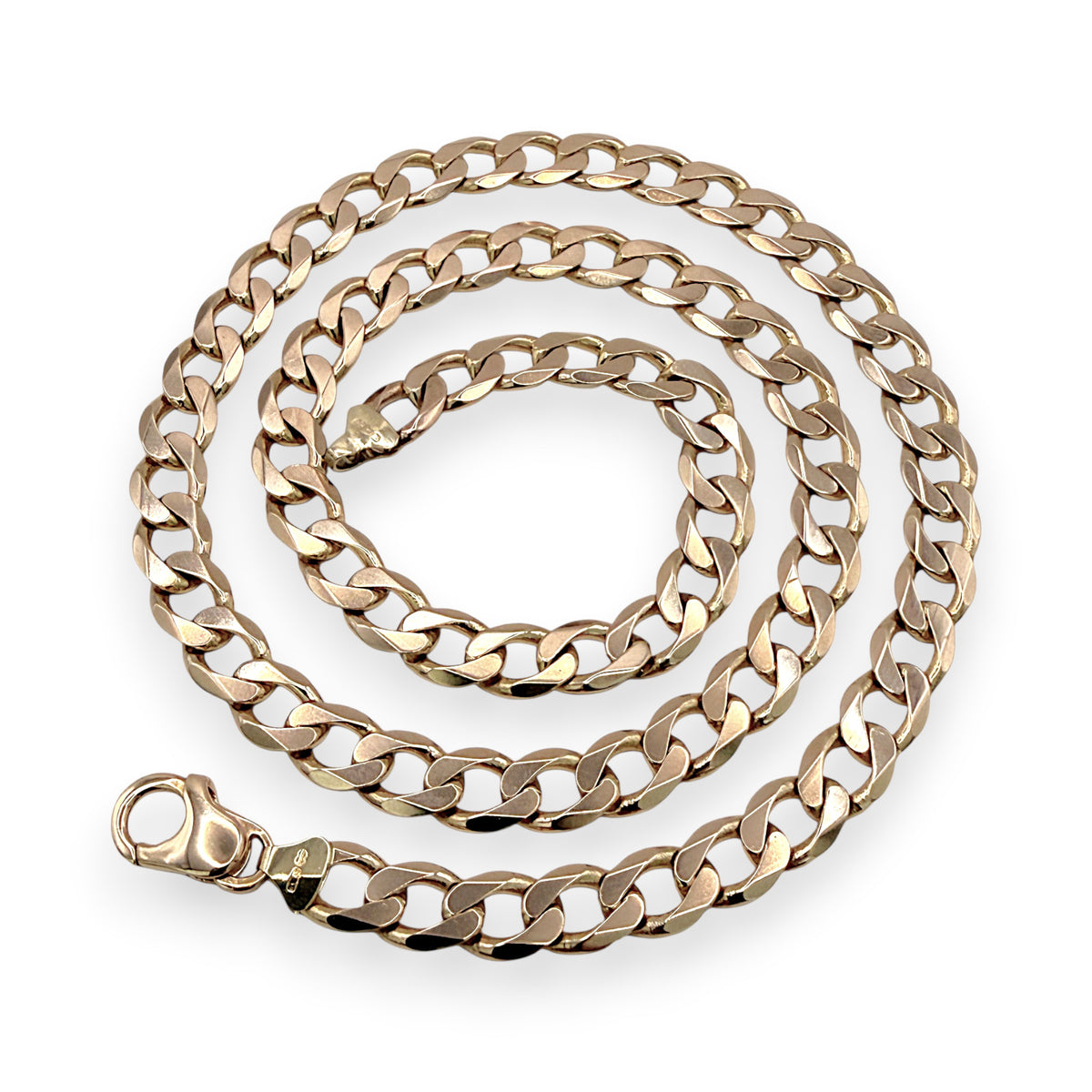 NZGD | 9ct Gold UNOAERRE Italian Curb Chain 56cm