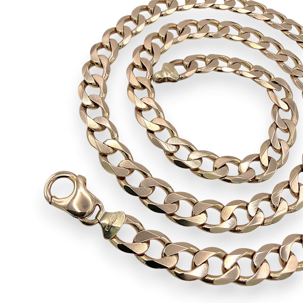 NZGD | 9ct Gold UNOAERRE Italian Curb Chain 56cm