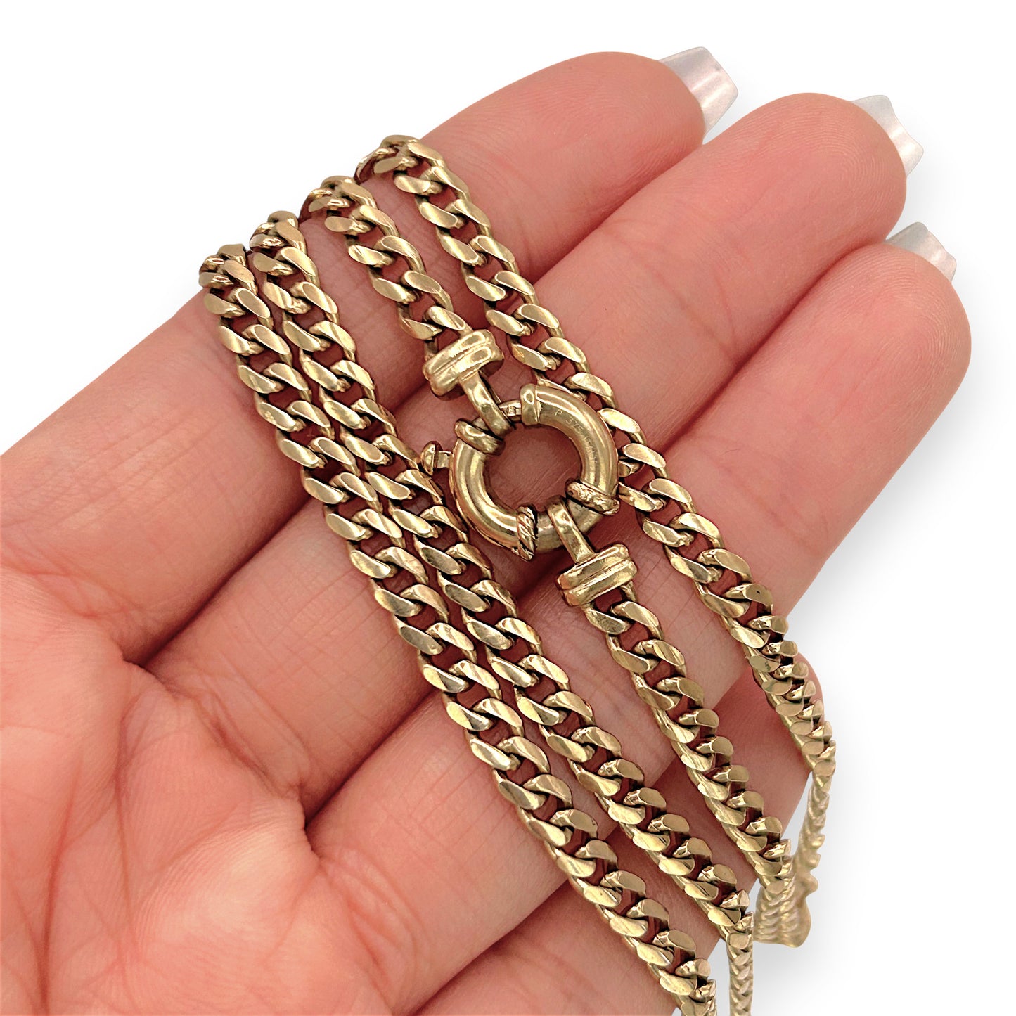 NZGD | 9ct Gold Vintage Continuum Chain 45cm