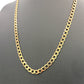 NZGD | 9ct Gold UNOAERRE Italian Prestige Curb Chain 54cm