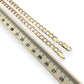 NZGD | 9ct Gold UNOAERRE Italian Prestige Curb Chain 54cm