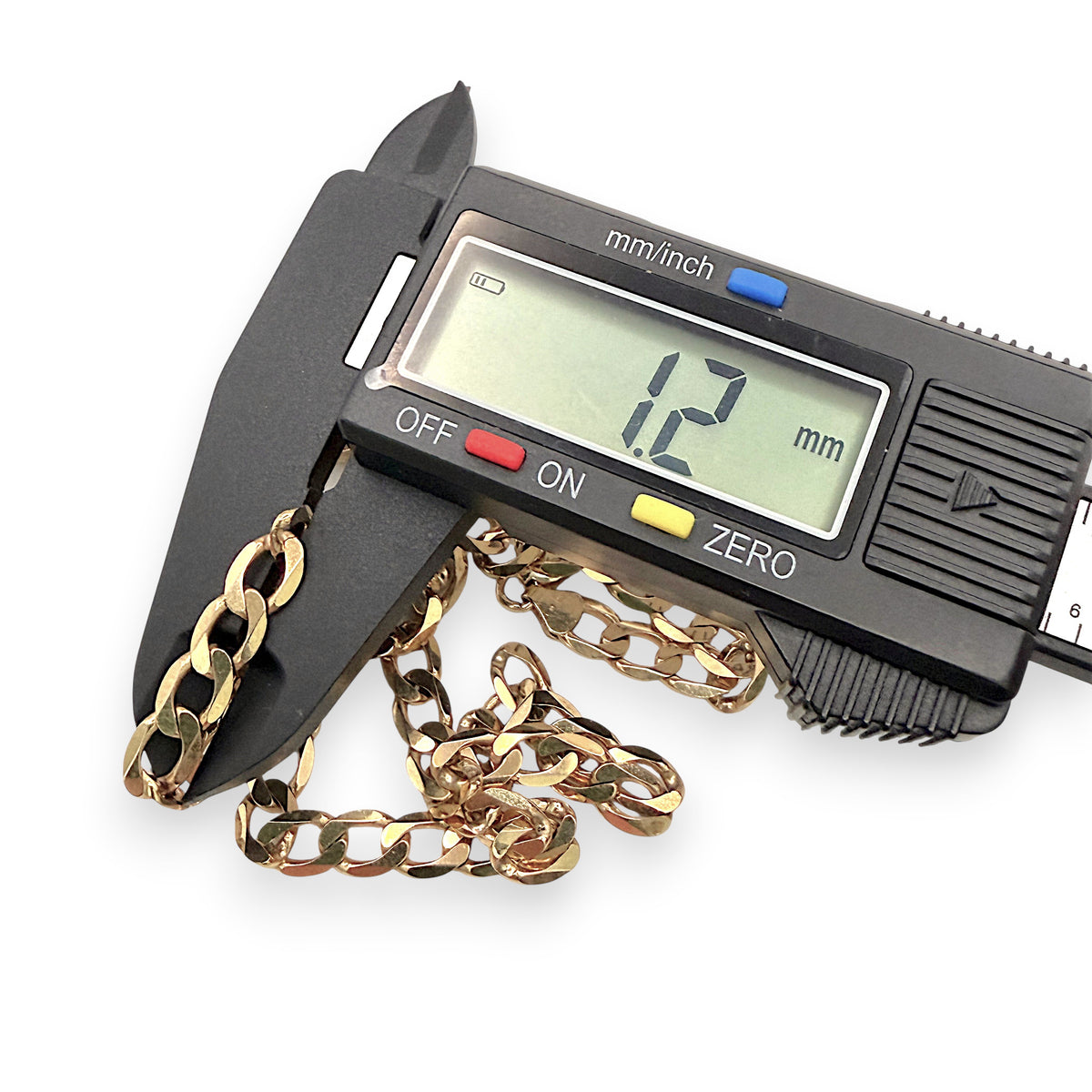 NZGD | 9ct Gold UNOAERRE Italian Prestige Curb Chain 54cm