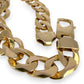 NZGD | 10ct Gold Curb Sovereign Bracelet 50.51g