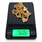 NZGD | 10ct Gold Curb Sovereign Bracelet 50.51g