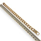 NZGD | 10ct Gold Curb Sovereign Bracelet 50.51g
