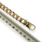 NZGD | 10ct Gold Curb Sovereign Bracelet 50.51g