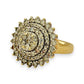NZGD | 9ct Gold Aurora Bloom Diamond Ring Valuation $3,750