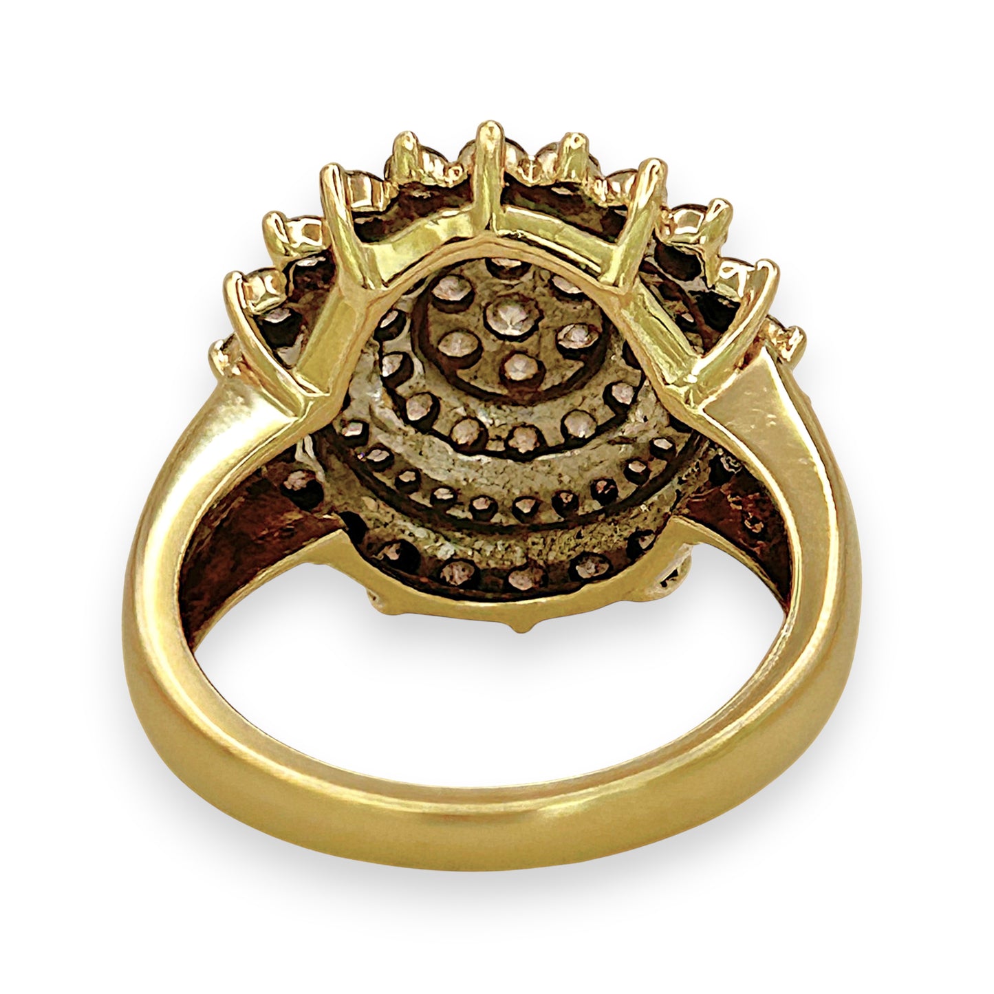 NZGD | 9ct Gold Aurora Bloom Diamond Ring Valuation $3,750