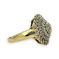NZGD | 9ct Gold Aurora Bloom Diamond Ring Valuation $3,750