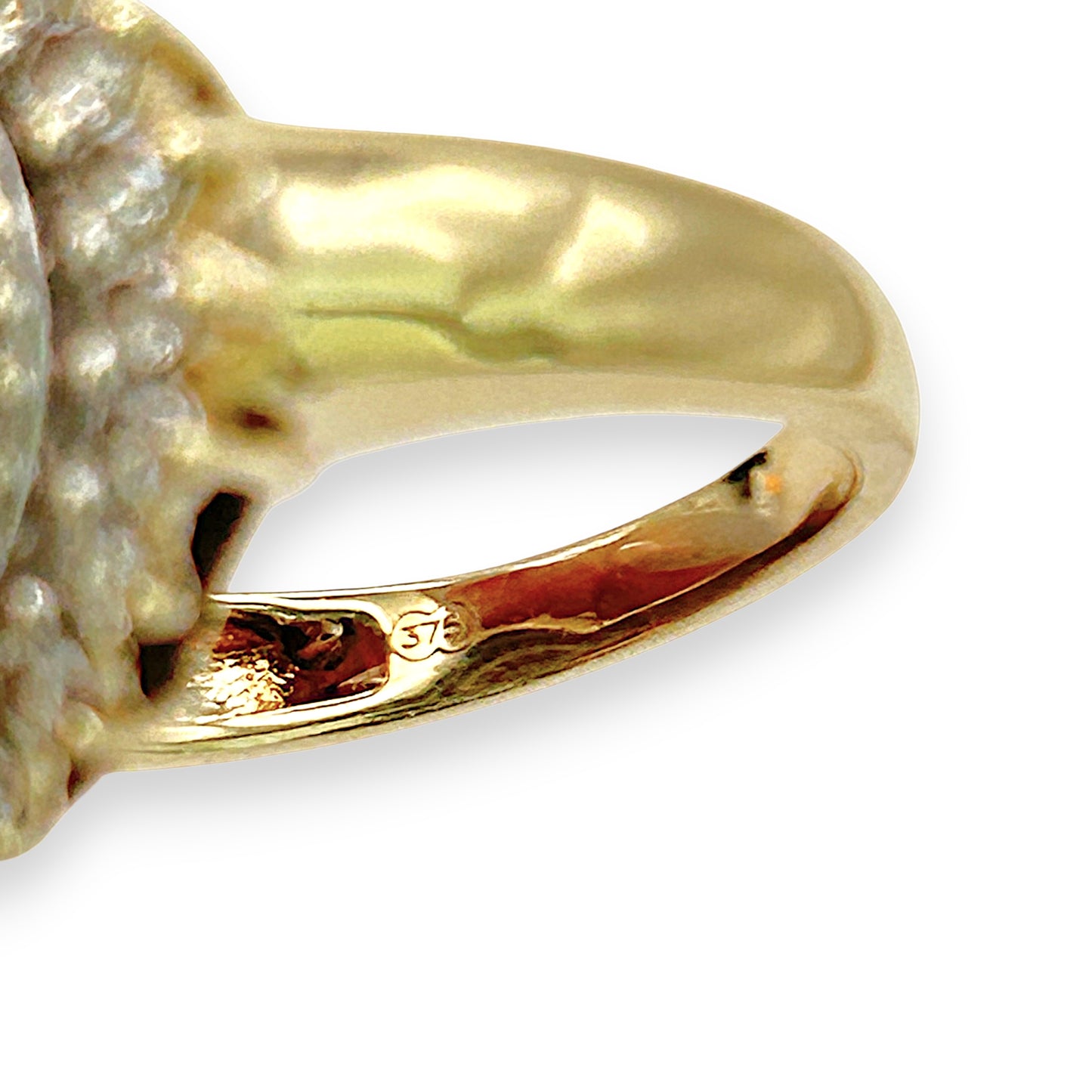 NZGD | 9ct Gold Aurora Bloom Diamond Ring Valuation $3,750