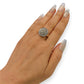 NZGD | 9ct Gold Aurora Bloom Diamond Ring Valuation $3,750
