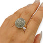 NZGD | 9ct Gold Aurora Bloom Diamond Ring Valuation $3,750