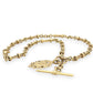 NZGD | 9ct Gold Vintage Sovereign T‑Bar Necklace 49cm