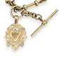 NZGD | 9ct Gold Vintage Sovereign T‑Bar Necklace 49cm