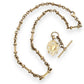 NZGD | 9ct Gold Vintage Sovereign T‑Bar Necklace 49cm
