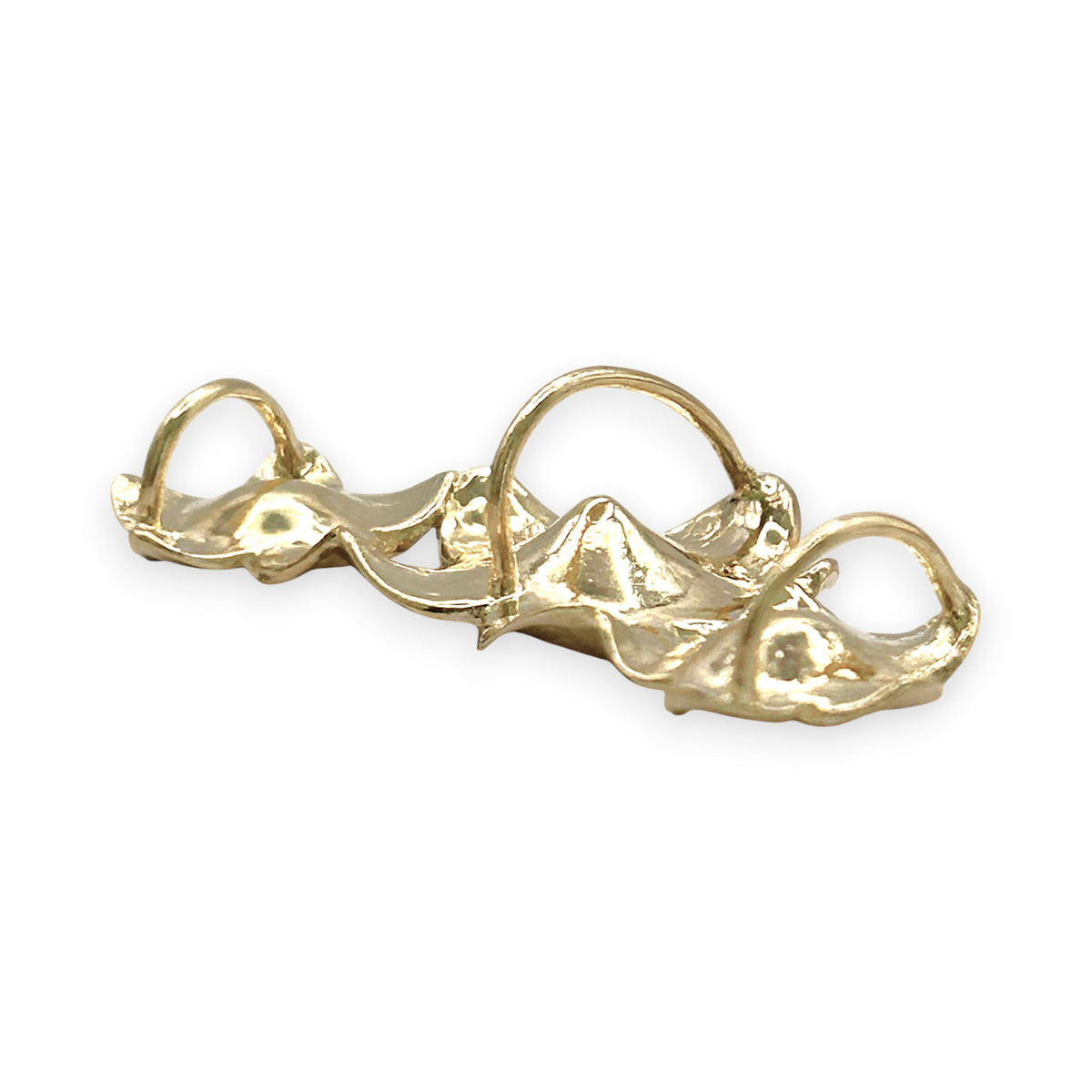 BRAND NEW | 14ct Gold Triple Bloom Harmony Pendant
