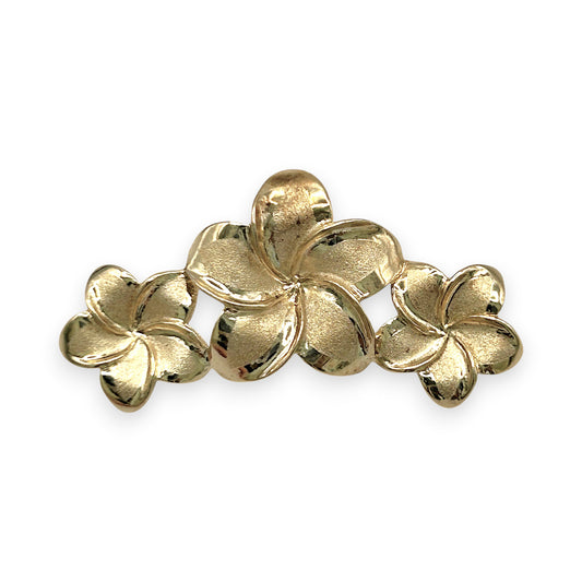 BRAND NEW | 14ct Gold Triple Bloom Harmony Pendant