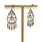 NZGD | 9ct Y/W Gold Golden Breeze Filigree Drops 3.5cm