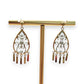 NZGD | 9ct Y/W Gold Golden Breeze Filigree Drops 3.5cm