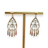 NZGD | 9ct Y/W Gold Golden Breeze Filigree Drops 3.5cm