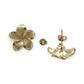 BRAND NEW | 14ct Gold Gilded Petal Whisper Earrings